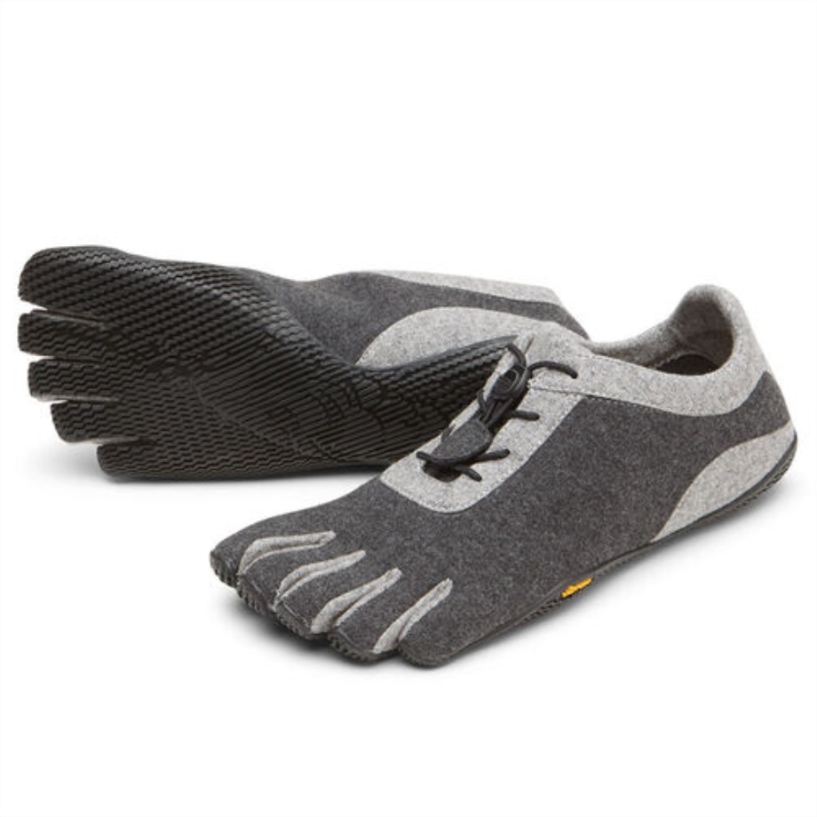 Kso öko Gyapjú Női Vibram Világosszürke-fekete
