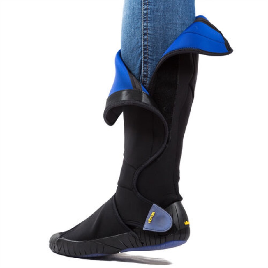 Furoshiki Neoprén Csizma Magas Vibram Fekete-kék